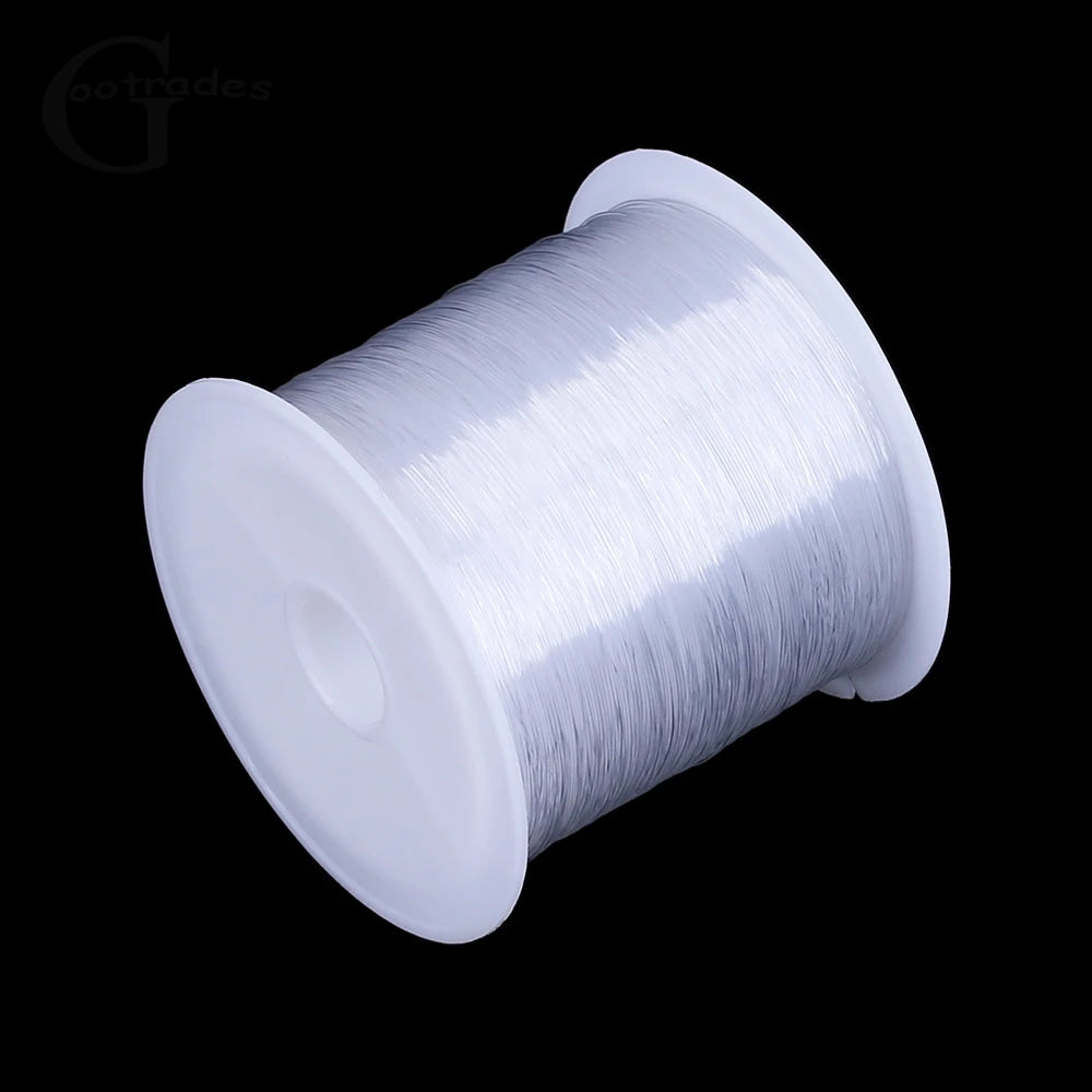 Crystal Fishing Line – PE/Nylon Braided & Monofilament Thread (0.2mm–0.6mm) | 20m–155m Durable Wire for Freshwater & Saltwater Fishing