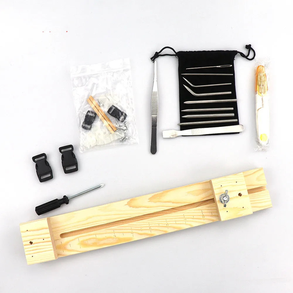 Paracord Knitting Tool Set – Aluminum Weaving Needles for Parachute Cord Bracelets, Lanyards & DIY Crafting