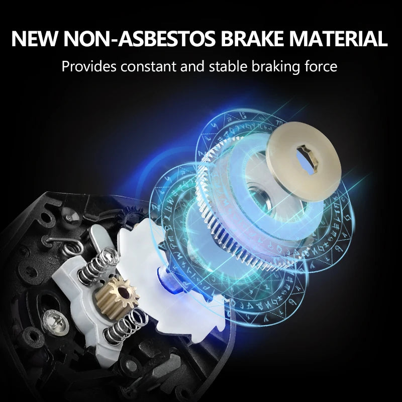 Baitcasting Fishing Reel – Ultra-Light Casting Reel with 8kg Max Drag for Bass & Pike Fishing