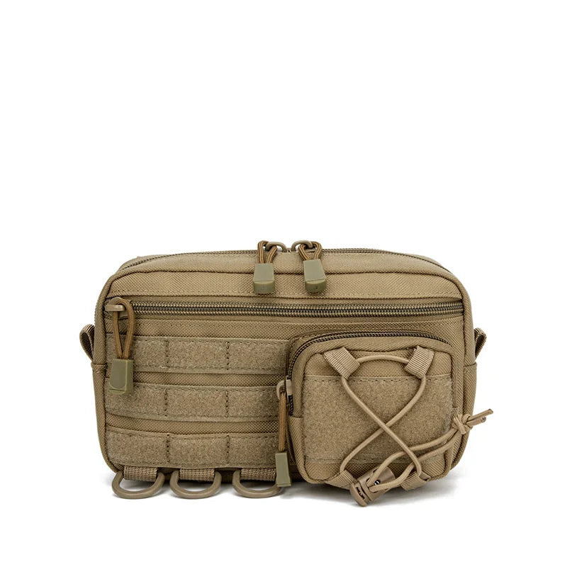 MOLLE Tactical Utility Waist Bag – EDC Belt Pouch for First Aid, Tools, Hunting & Outdoor Sports