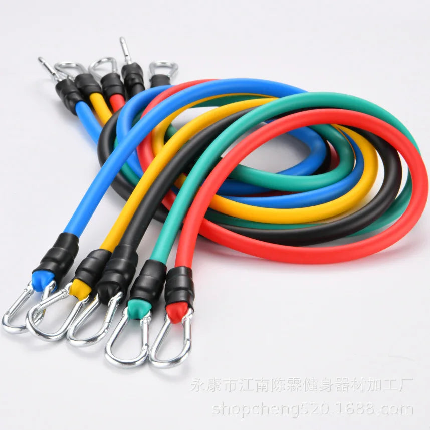 10–14 PCS Resistance Bands Set – Multi-Function Pull Rope Kit for Strength & Muscle Training
