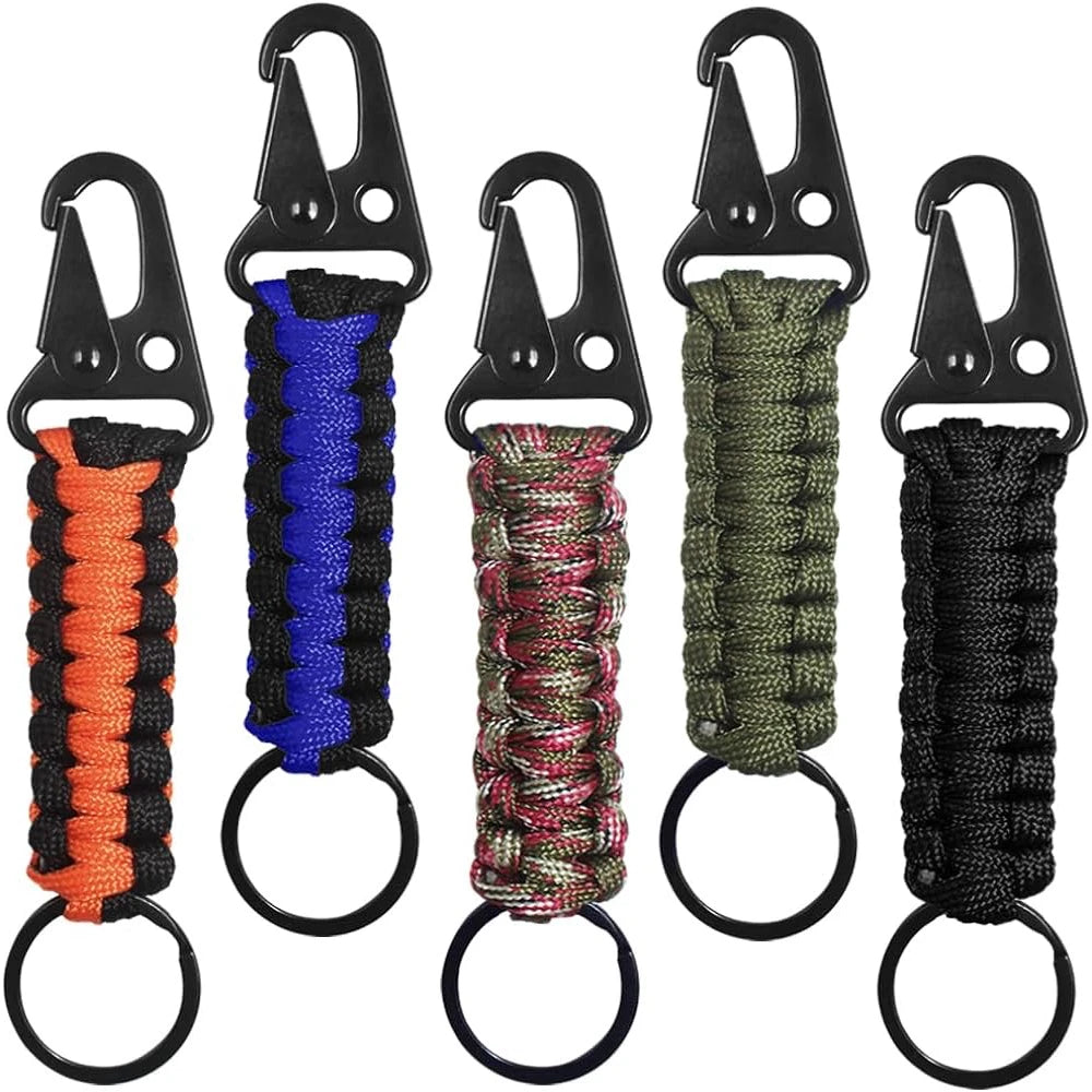 Paracord Keychain Ring Survival Kit