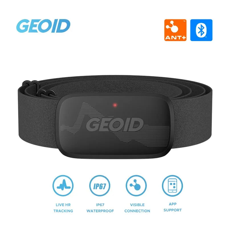 HS500 Heart Rate Monitor – Bluetooth & ANT+ Fitness Sensor with Chest Strap & LED Tracking