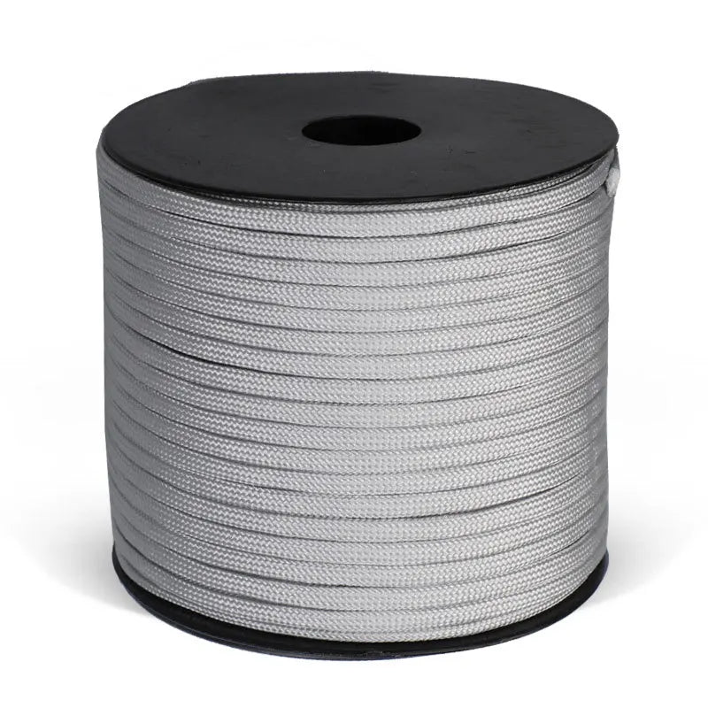 50m 650lb Military Paracord – 9-Strand 4mm Tactical Rope for DIY Bracelets, Lanyards, Dog Collars & Outdoor Gear