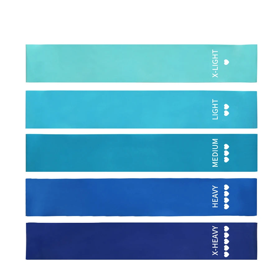 Elastic Resistance Bands Set – Versatile Fitness Bands for Home Workouts, Yoga