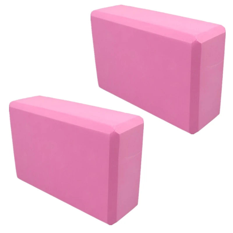 EVA Foam Yoga Blocks – Gym Brick for Stretching, Balance & Support | Fitness, Dance, Pilates & Body Shaping Tool