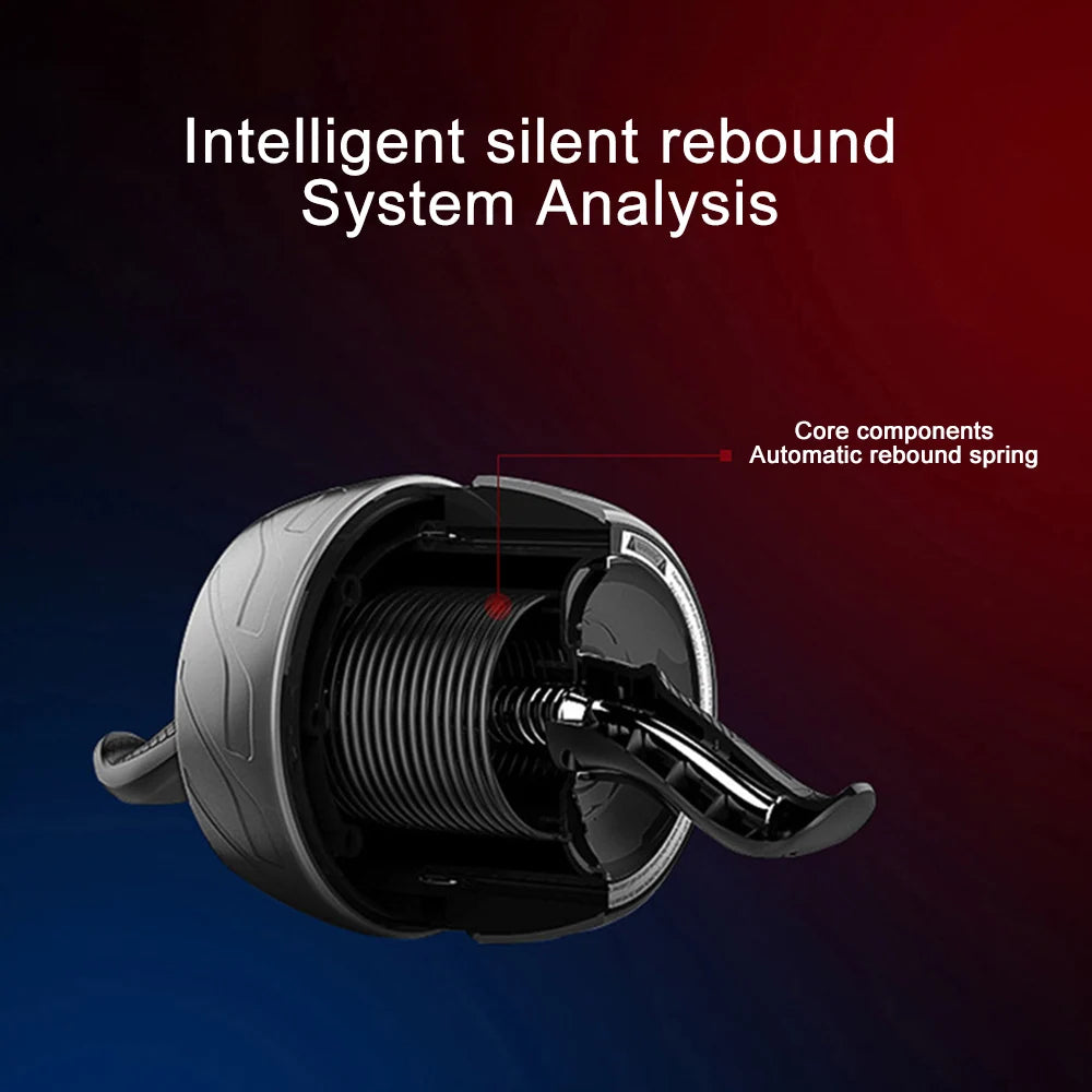 Ab Roller with Knee Mat – Core Workout Equipment for Home Gym & Strength Training