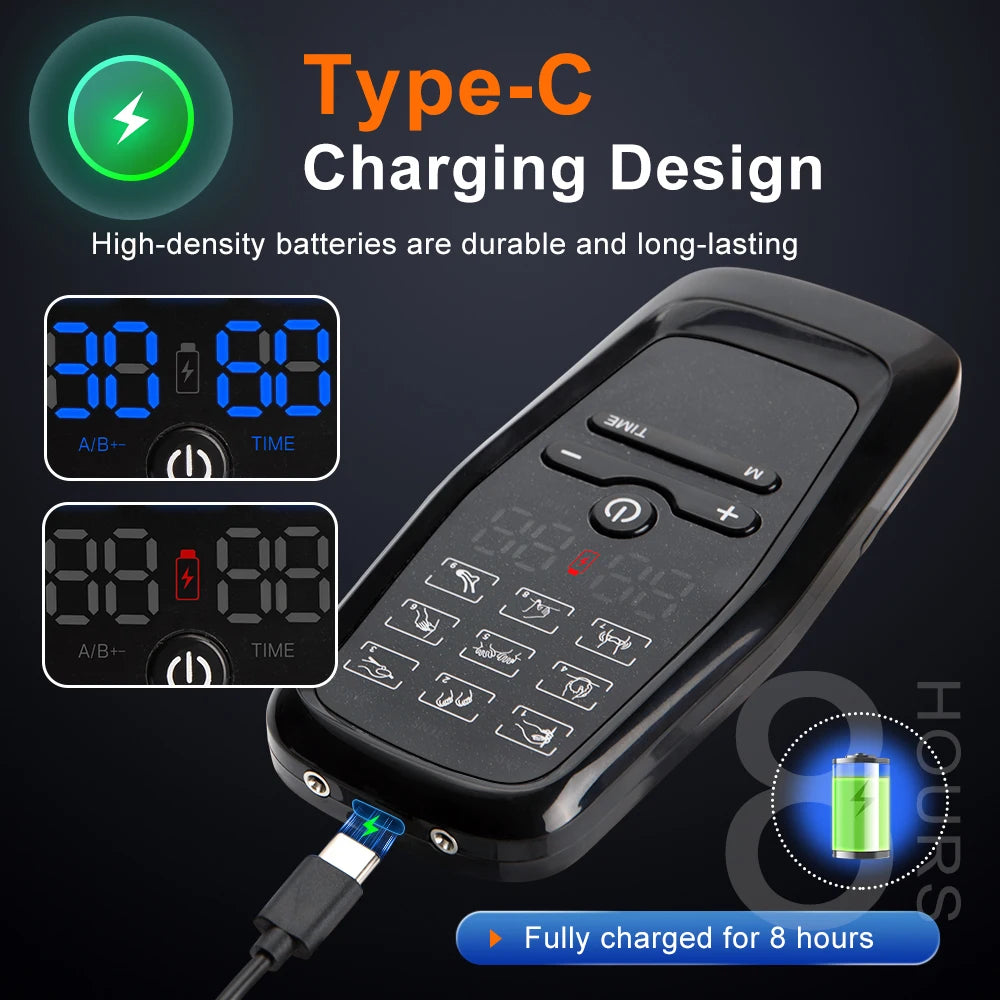 Digital Acupuncture Therapy Machine | Body Massage, Pain Relief & Slimming Device