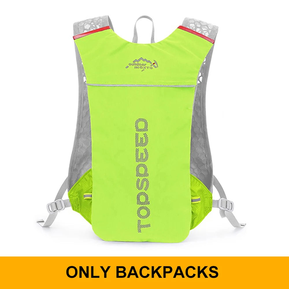 5L Ultralight Hydration Backpack – Breathable Running Vest with 500ML Water Bottles for Trail Running, Cycling & Marathons