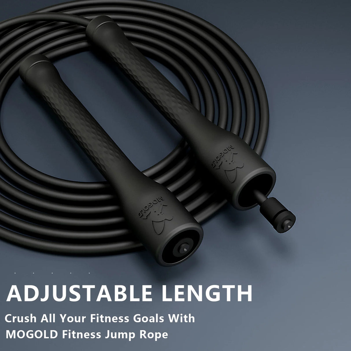 Professional Adjustable PVC Speed Rope for CrossFit, Fitness, and Cardio Training
