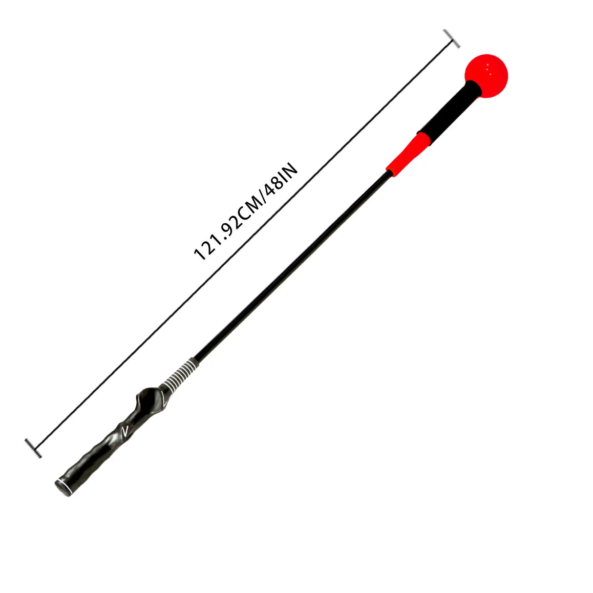 Golf Swing Training Aid – 40/48 Inch Practice Rod & Warm-Up Stick for Swing Tempo, Strength & Flexibility Training