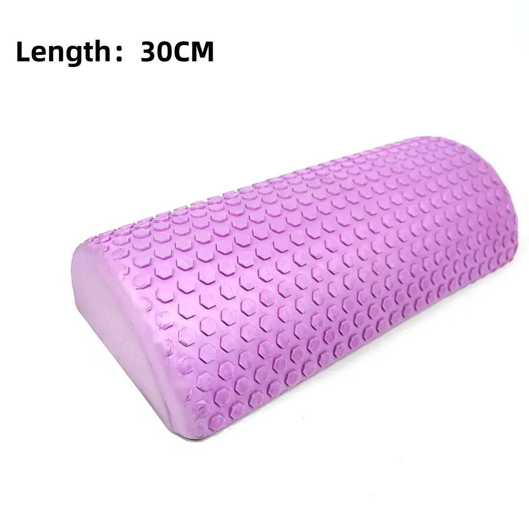30cm / 33cm Fitness Foam Roller – EPP Yoga & Pilates Massage Roller for Muscle Recovery, Therapy & Home Workouts