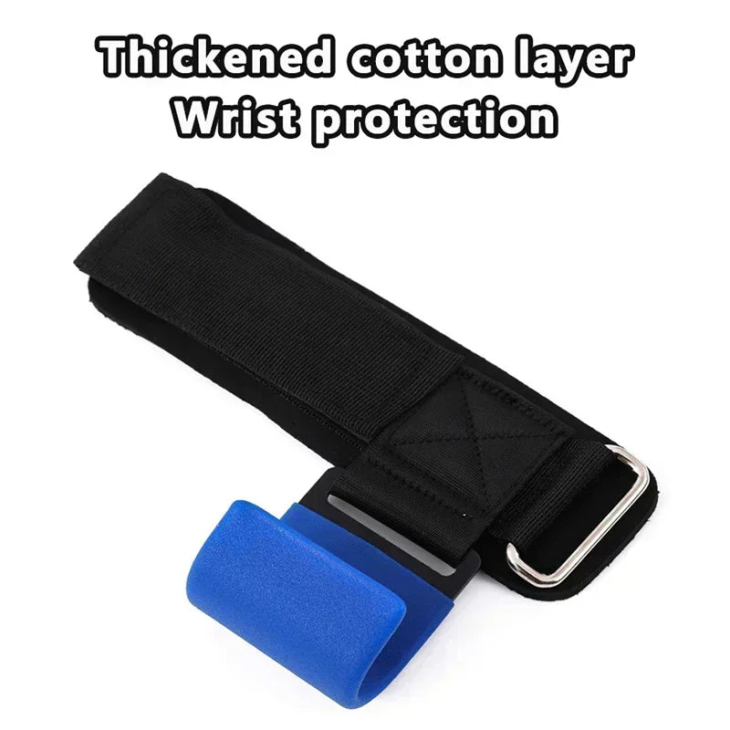 Weight Lifting Hook Grips with Wrist Wraps – Heavy-Duty Gym Wrist Straps for Pull-Ups, Powerlifting & Deadlifts