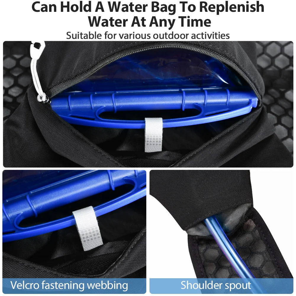 Hydration Vest – Lightweight, Breathable Backpack for Trail Running, Cycling, Climbing & Marathon Training