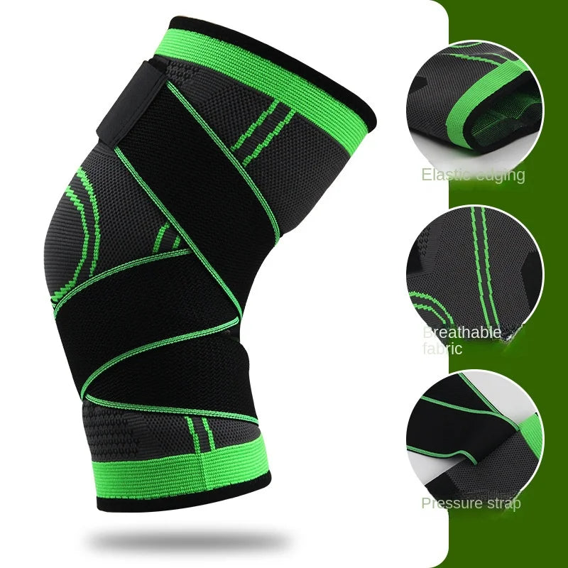 Sports Knee Brace Support – Compression Sleeve for Injury Recovery & Workout Protection