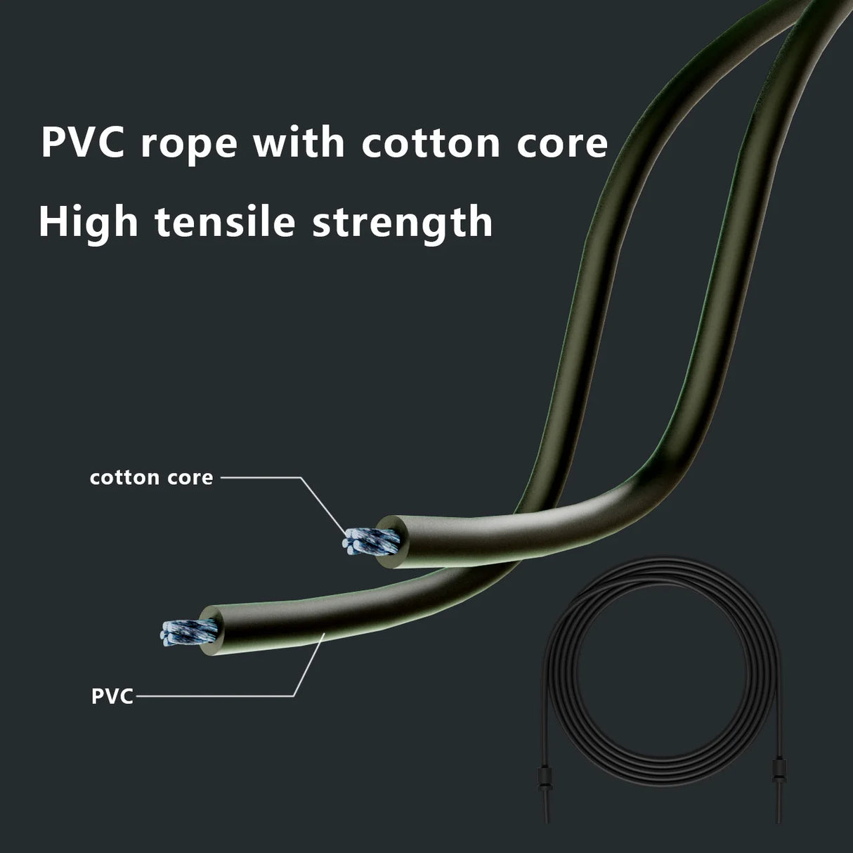 Professional Adjustable PVC Speed Rope for CrossFit, Fitness, and Cardio Training