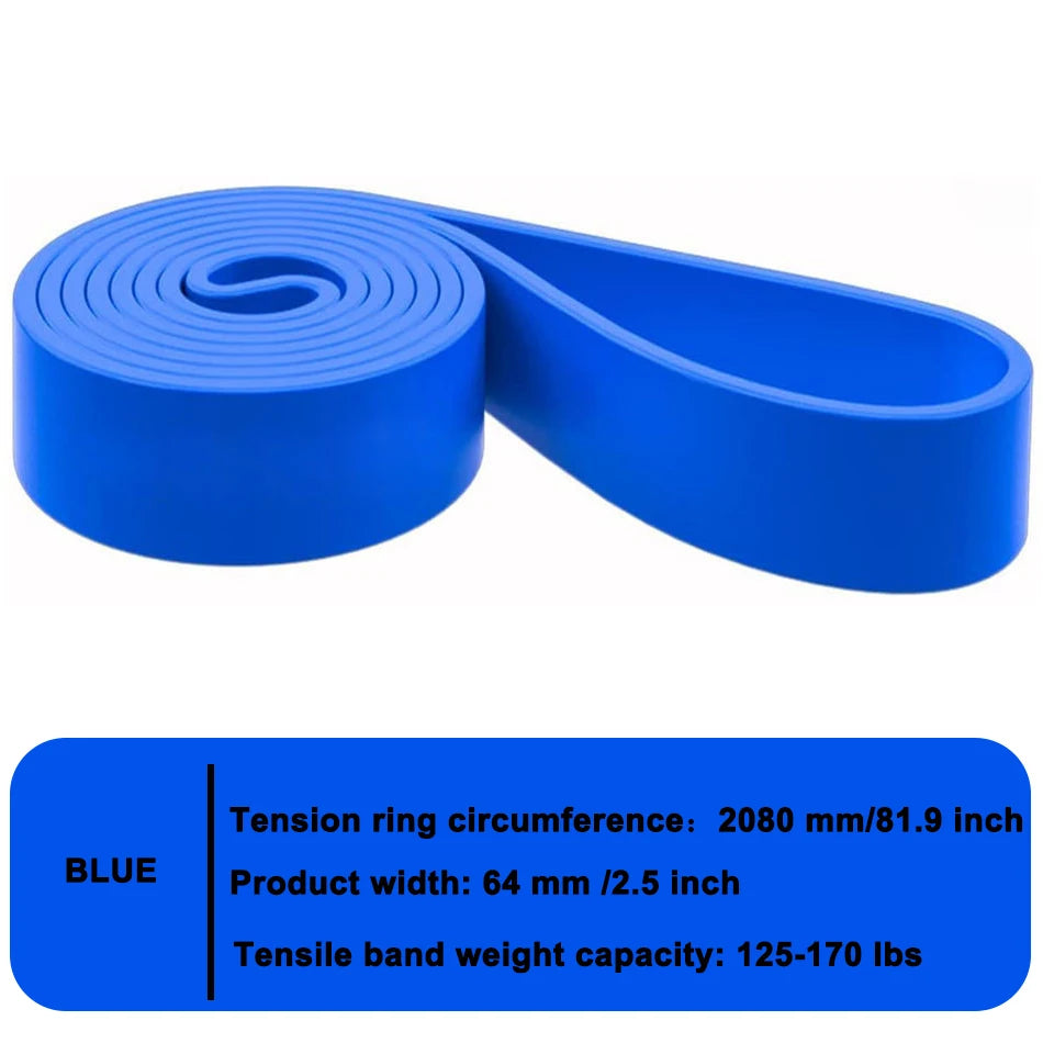 Elastic Resistance Bands – Heavy-Duty Training Bands for Pull-Ups, CrossFit, Yoga & Home Fitness