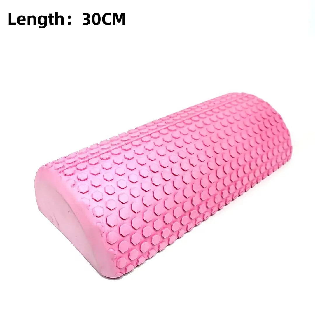 30cm / 33cm Fitness Foam Roller – EPP Yoga & Pilates Massage Roller for Muscle Recovery, Therapy & Home Workouts