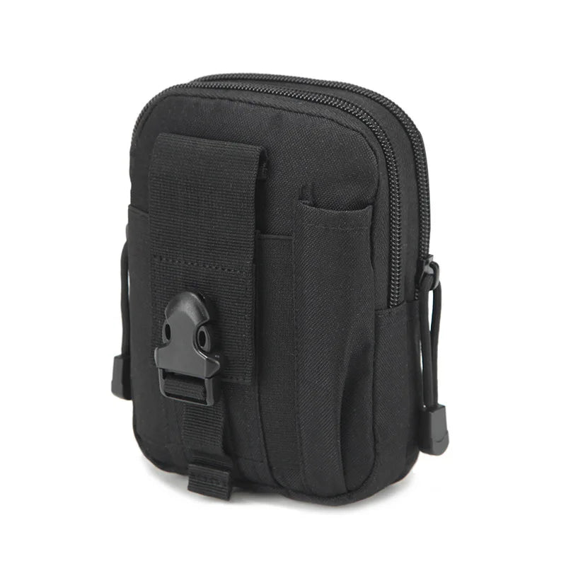 MOLLE Tactical Utility Waist Bag – EDC Belt Pouch for First Aid, Tools, Hunting & Outdoor Sports