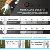 2 Pcs Soft PU Leather Men’s Golf Gloves – Cabretta-Feel, All-Weather Grip with Ball Marker |