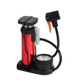 Mini Bike Pump with Pressure Gauge – Portable Foot Pump for Tyres