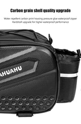 10L Waterproof Bicycle Rear Seat Bag – Large Rack Saddlebag & Shoulder Bag