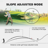 Golf Laser Rangefinder – 600M Rechargeable Range Finder with Slope, Flag Lock & Vibration