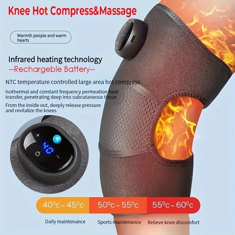 Heating and Vibration Knee Massage