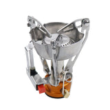Portable Wind-Resistant Camp Stove – Compact Cooking Gear for Outdoor Camping & Hiking