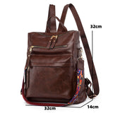 Leather Backpack for Women