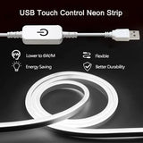 1M/2M/3M 5V USB Neon Light LED Strip Lights