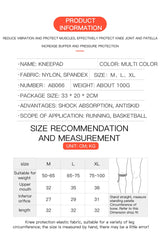 Compression Knee Sleeve with Silicone Support – Pain Relief & Sports Protection