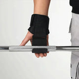Weight Lifting Hook Grips with Wrist Wraps – Heavy-Duty Gym Wrist Straps for Pull-Ups, Powerlifting & Deadlifts