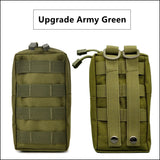 MOLLE Tactical EDC Waist Pouch – 600D Oxford Utility Pack for Outdoor Camping, Hunting, Hiking & Backpack Attachment