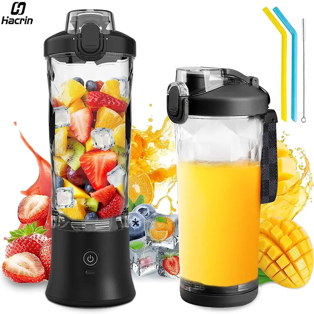 Mini Portable Fresh Juice Blender Rechargeable