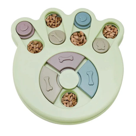 Pet Puzzle Toys/Slow Food Feeding/Interactive Plate Bowl Non-Slip Anti-choking Dog Cat Bowl Iq Training Pets Supplies