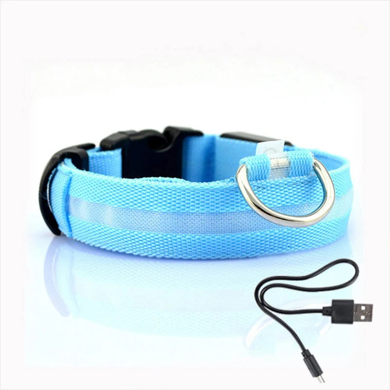 LED Dog Collar/Anti-lost Collar For Dogs Puppies