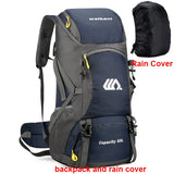 50L Waterproof Travel & Hiking Backpack – Outdoor Camping Rucksack