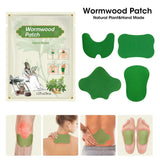 3 Pack Herbal Extract Wormwood Patches For Knees, Lower Back, Neck and Feet