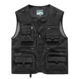 Men’s Multipocket Outdoor Vest – Lightweight & Breathable Waistcoat for Summer Hiking, Fishing & TravelMesh Vest Men Fisherman Vest