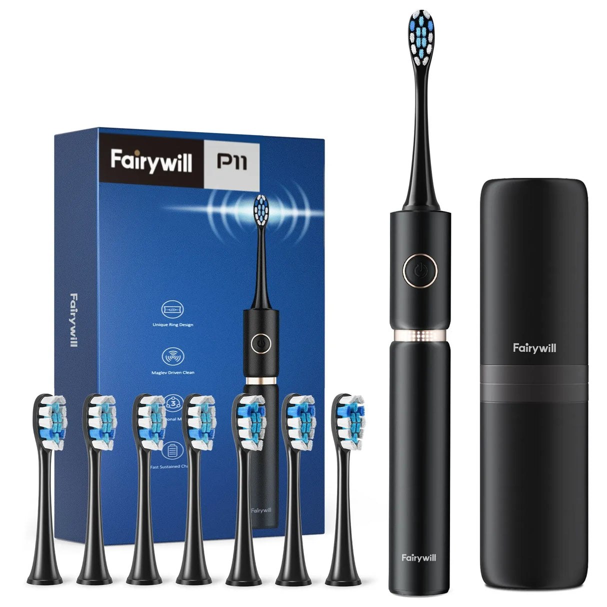 Fairywill P11 Sonic Whitening Electric Toothbrush