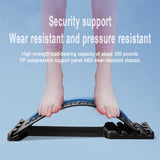 YBAM Lumbar Stretcher Device – Spine Correction & Back Opener Pillow for Lower Back Pain Relief, Yoga & Chiropractic Support