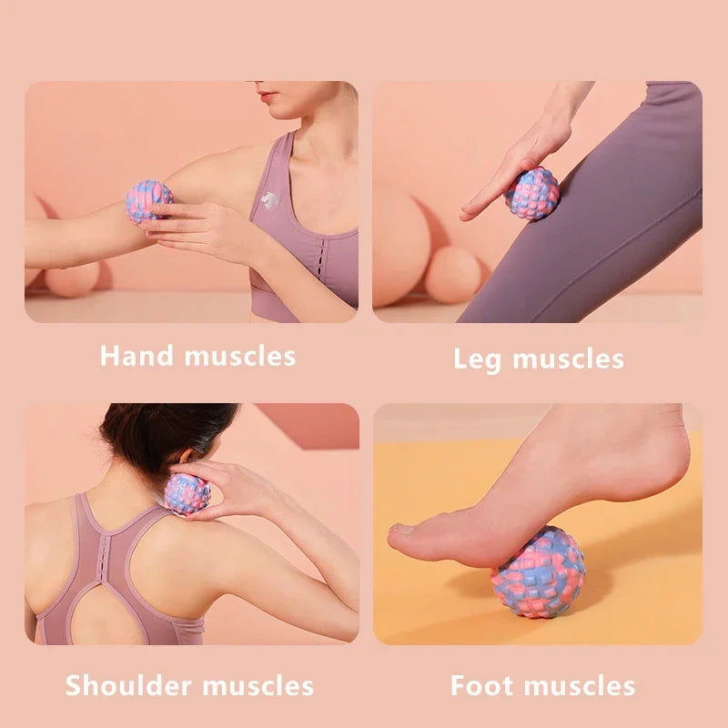 Massage Ball – Yoga Massage Roller for Trigger Point Relief & Muscle Recovery | Deep Tissue Pressure Therapy Ball