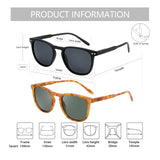 Lightweight Vintage Polarized Sunglasses