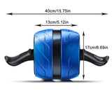 Ab Roller with Knee Mat – Core Workout Equipment for Home Gym & Strength Training