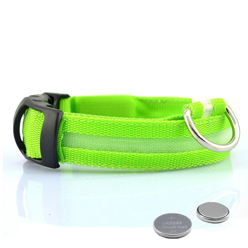 LED Dog Collar/Anti-lost Collar For Dogs Puppies