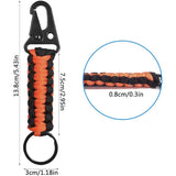 Paracord Keychain Ring Survival Kit