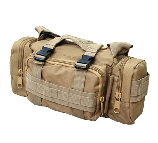 Men’s Tactical EDC MOLLE Belt Bag – Waterproof Outdoor Waist Pack for Hiking, Cycling, Camping & Hunting