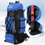 90L Waterproof Hiking & Camping Backpack – Large Capacity Outdoor Rucksack