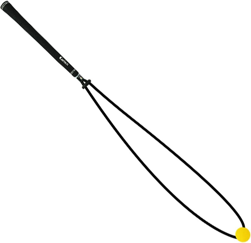 Portable Golf Swing Training Aid Rope – Adjustable Handle Trainer for Posture & Swing Movement Correction | Indoor & Outdoor Use
